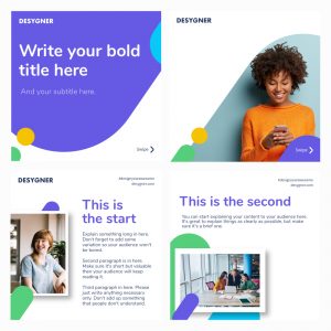 Carrossel de Fotos para redes sociais