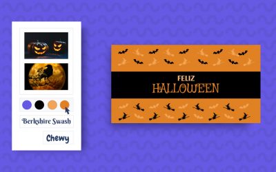 Como fazer convite de Halloween