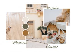 moodboard para imagens e recursos