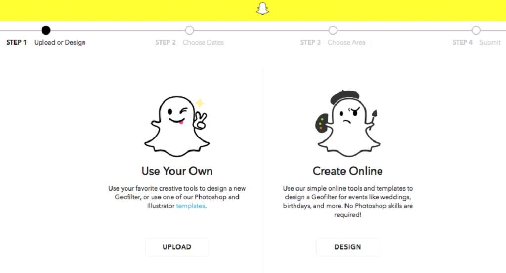 Snapchat create your own