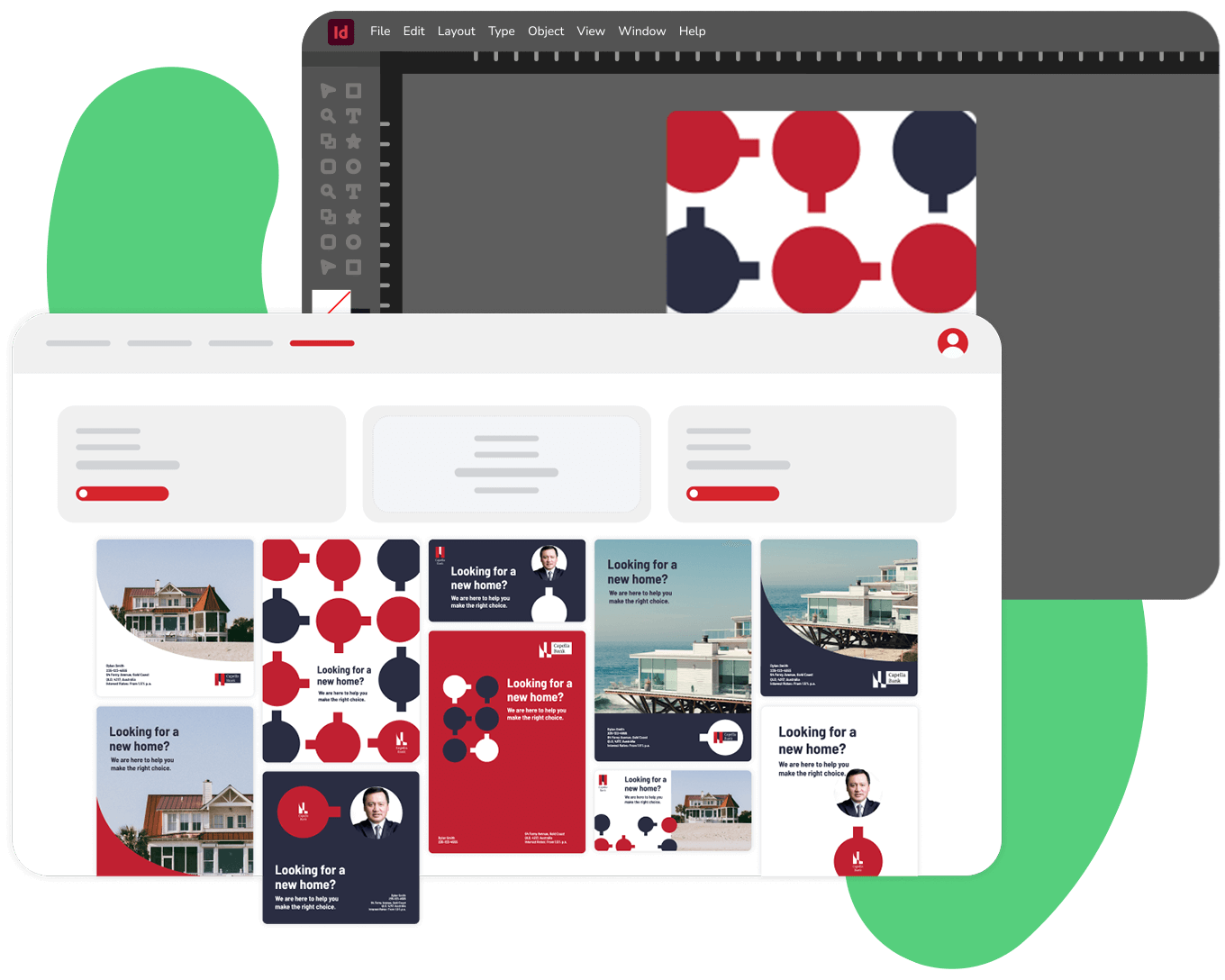 An InDesign Web-based platform